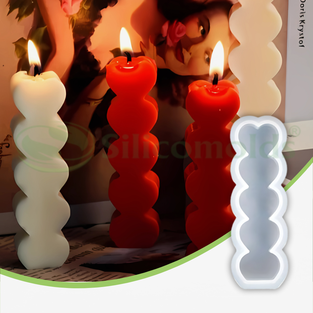 SILICOMOLDS-Continuous Candle Mold large-CM032